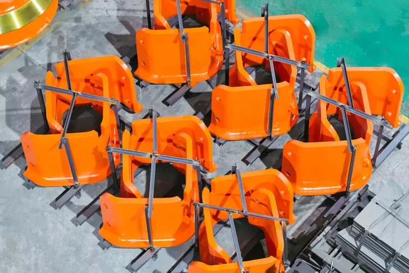 Verschleißteile für Kreiselbrecher, Spinnenschild