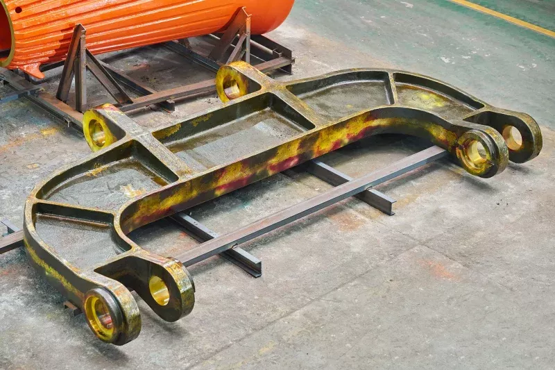 Supports de tourillon pour pelle électrique